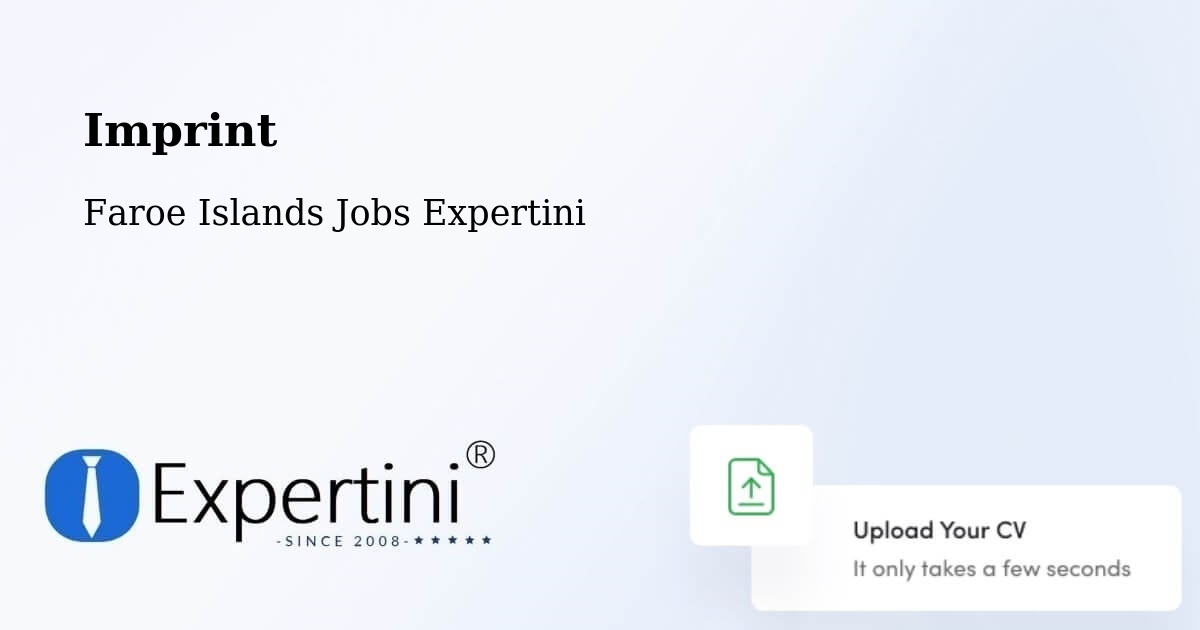 Imprint – Tvøroyri - Faroe Islands Jobs Expertini